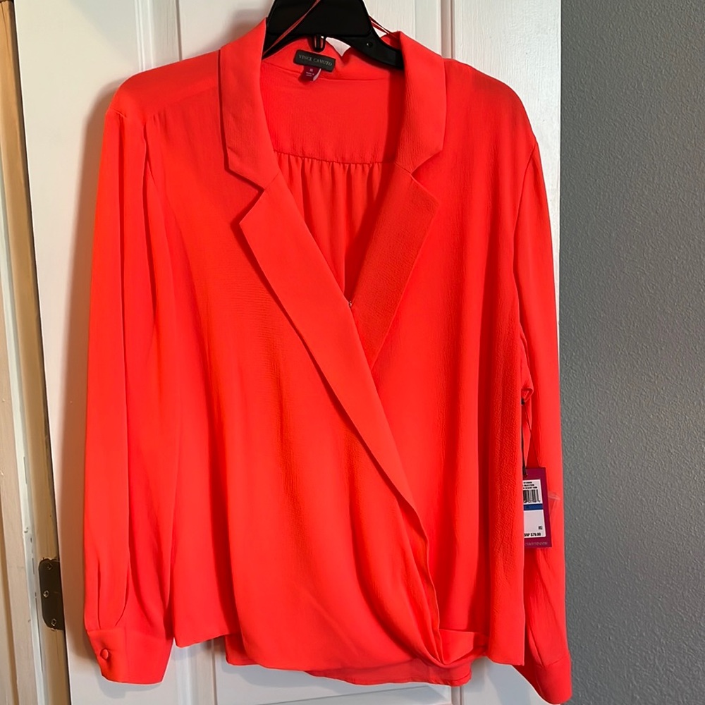 Vince Camuto Side Slit Blouse